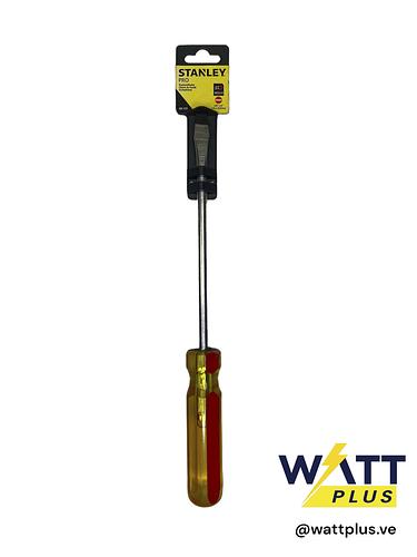 DESTORNILLADOR PLANO 3/8" X 8" STANLEY PRO