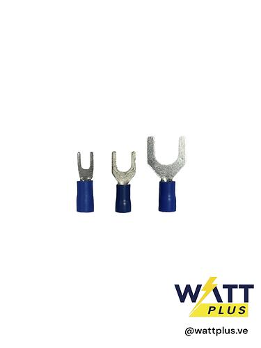 TERMINAL HORQUILLA AZUL 5/16" AWG 16-14 